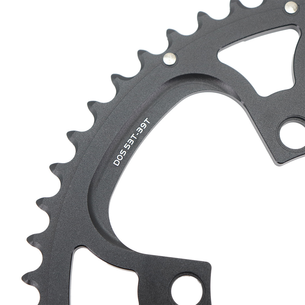Snail double chainring 110bcd road bike round chainring 2x 50t 35t 34t 52t 36t 53t 39t gravel for sram red rival s350 s900