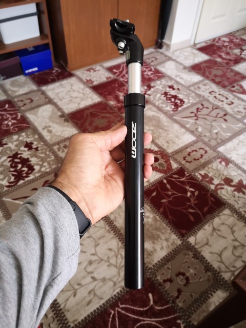 ZOOM Suspension Seatpost Shock Absorber Damping Alu MTB Mountain Bike Bicycle Seat Post 25.4 27.2 28.6 30.1 30.4 30.9 31.6 33.9