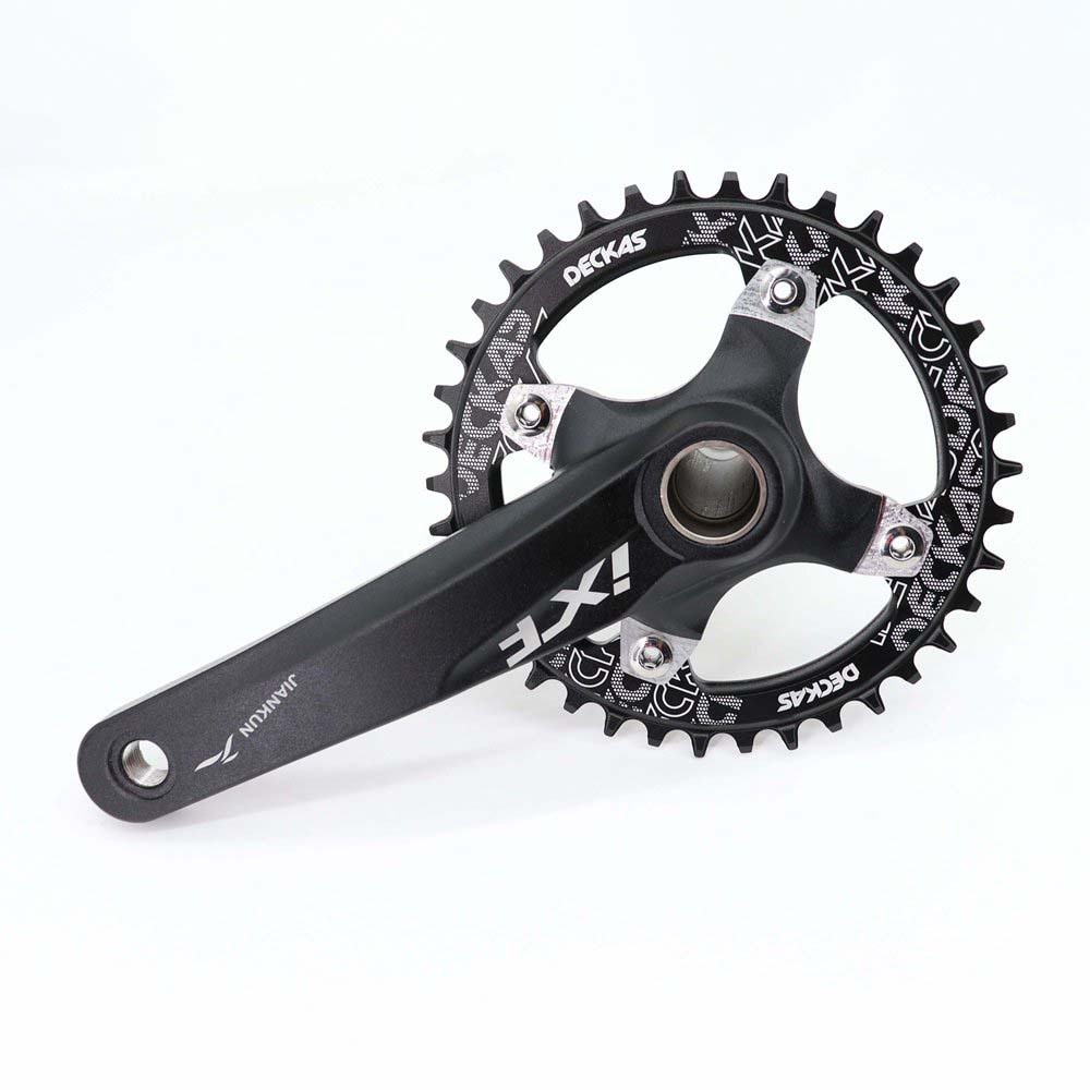Deckas Bike Chainring Round 104 BCD 32T 34T 36T 38T Tooth MTB Road Bike Mountain Chainwheel 104bcd 30t 40 42 Downhill CX