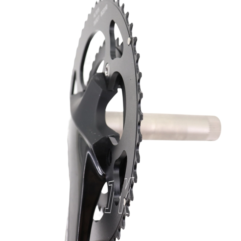 DJC Road Bike Chainring 110bcd 4 Bolts Oval 2x Chainring Double 52t 36t for Shimano 4700 5800 6800 105 R7000 R8000 R9100