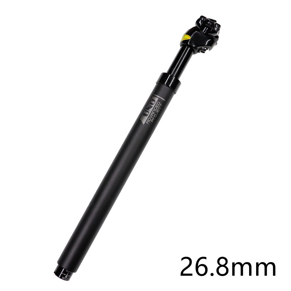 UNO bike seatpost suspension shock absorb MTB mountain damping ultralight 26.8 27.2mm 28.6 30 30.4 30.9 31.6mm X350MM Alu 6061