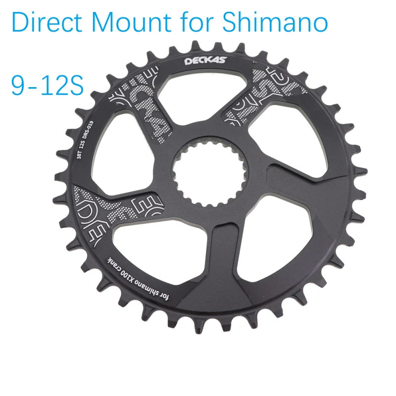 Deckas Direct Mount Chainring Round oval for 12 speed Shimano m9100 m8100 m7100 m6100 xtr 32 34 36 38T  Chainwheel  12s tool