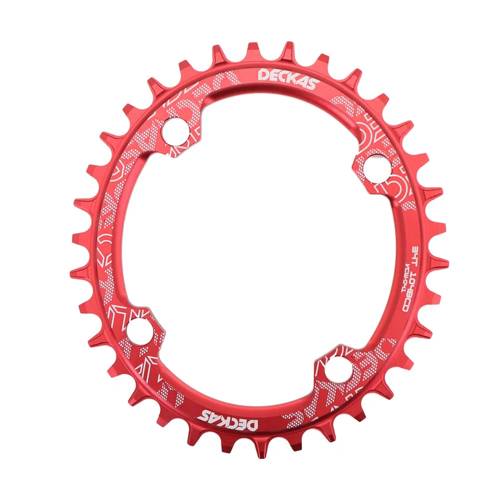 Deckas Bike Chainring Oval 104BCD 32T 34T 36T 38T 40 42 44 46 48 50 52