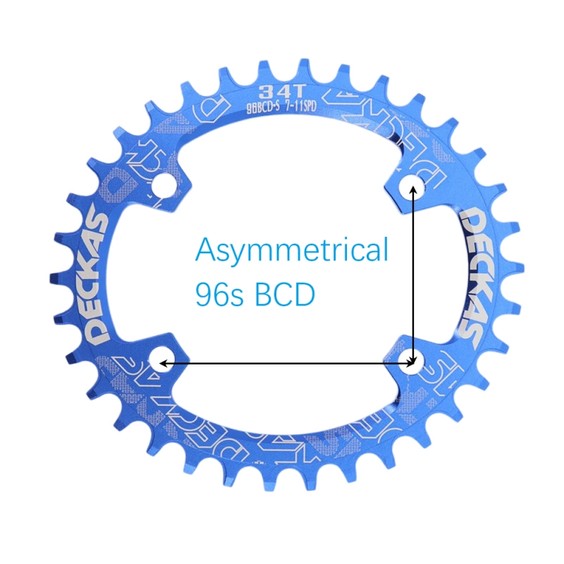 Deckas Chainring Oval 32T 34T 36T 38 Tooth 96 BCD  for M7000 M8000 M9000  Cycling Bike Bicycle Chainwheel tooth plate 96bcd