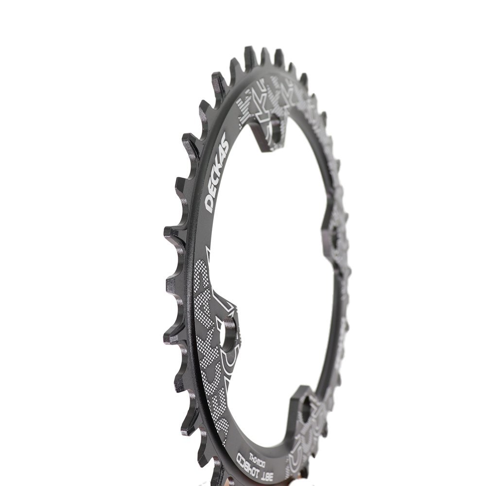 Deckas Bike Chainring Round 104 BCD 32T 34T 36T 38T Tooth MTB Road Bike Mountain Chainwheel 104bcd 30t 40 42 Downhill CX