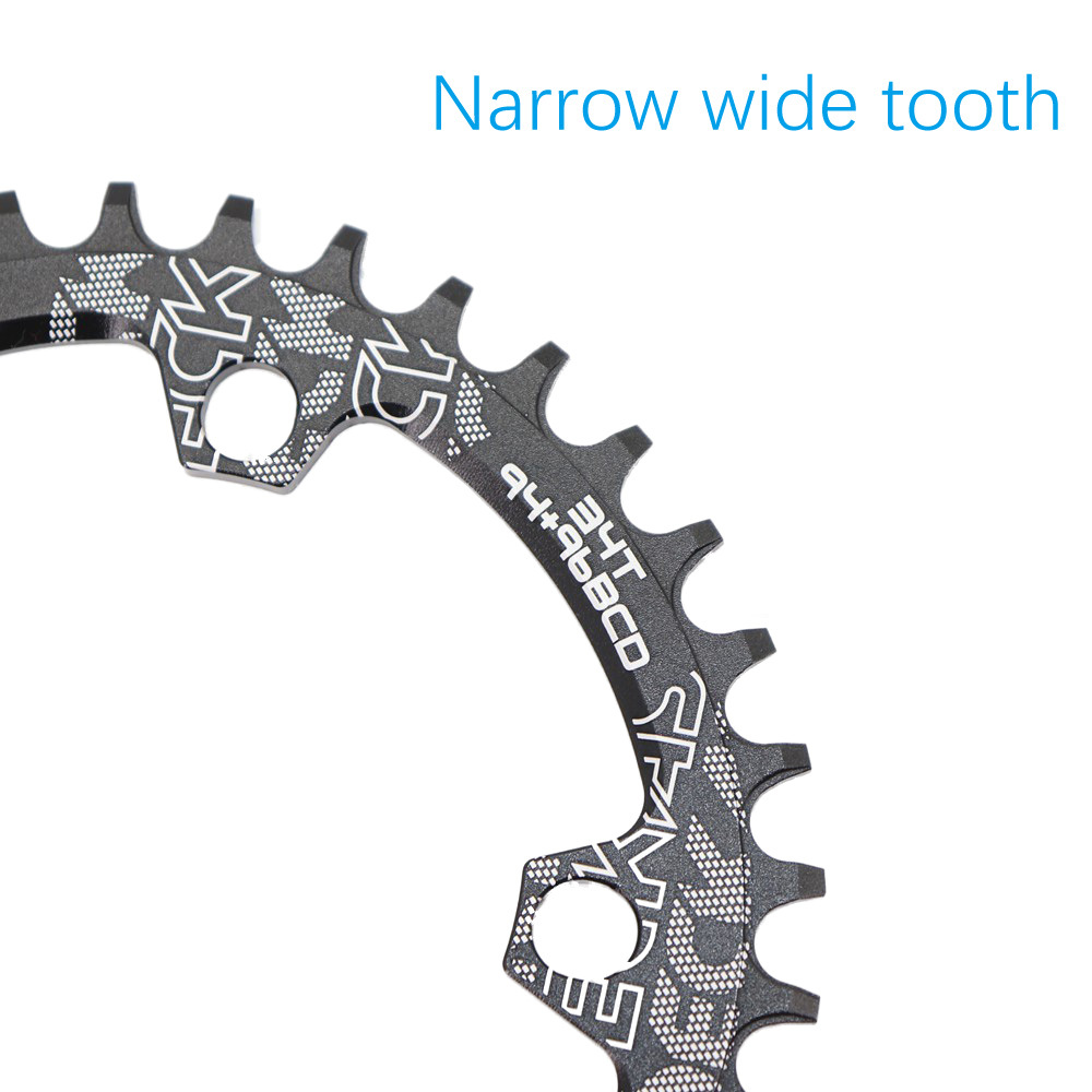 Deckas Oval Chainring 96BCD 32t 34t 36t 38t Single Tooth Plate MTB Mountain Bike 96 BCD Road Bike M4000 M4050 NX GX X1