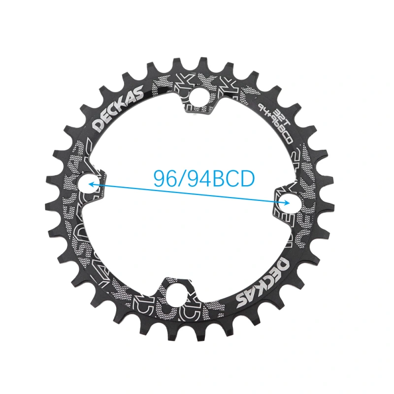 Deckas Chainring 96BCD Round 32t 34t 36t 38t Tooth Plate MTB Mountain Bike 96BCD Road Bike M4000 M4050 NX GX X1