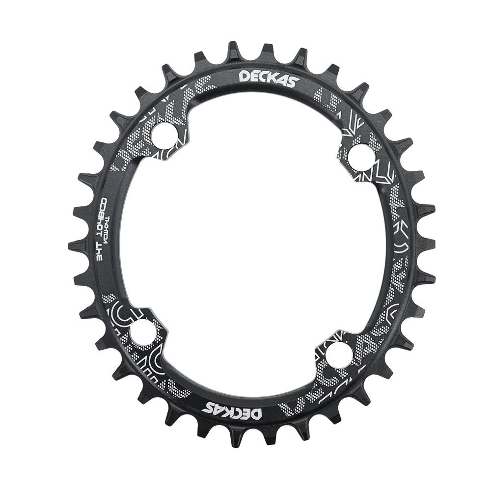 Deckas Bike Chainring Oval 104BCD 32T 34T 36T 38T 40 42 44 46 48 50 52 t Tooth MTB Road Bike Mountain Chainwheel 104 bcd