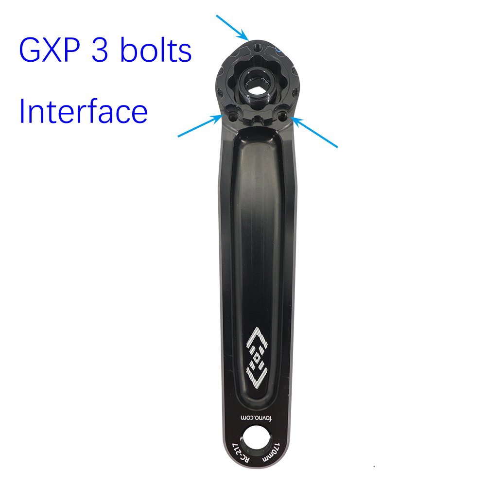 Fovno 110BCD road bike crankset DUB 29mm 28.99mm 24mm spindle Thunder deckas GXP