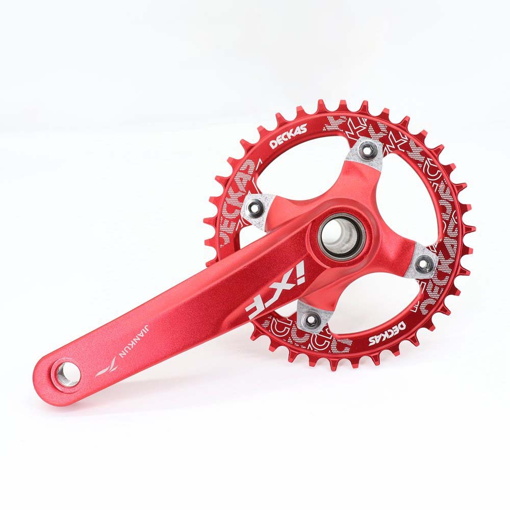 Deckas Bike Chainring Round 104 BCD 32T 34T 36T 38T Tooth MTB Road Bike Mountain Chainwheel 104bcd 30t 40 42 Downhill CX