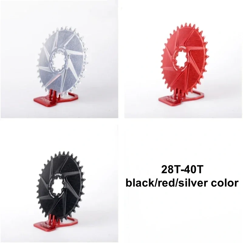 Stone Bike Chainring Aero for AXS Flattop T-type MTB 12S 3mm Offset Direct Mount for Sram XO XX SL GX Transmission 28t to 40t