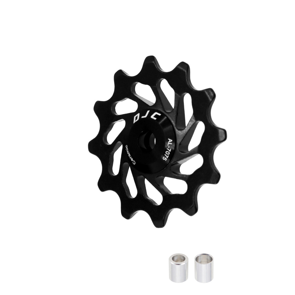DJC Bike pulley wheel ceramic bearing oilslick 11T 12T 13T 14T 16T MTB road bike for derailleur mountain road bike guide wheel