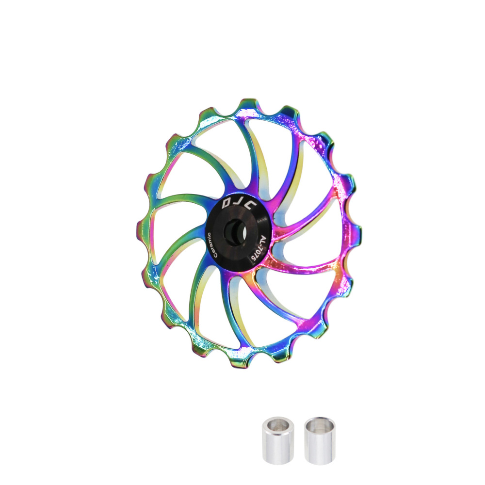 DJC Bike pulley wheel ceramic bearing oilslick 11T 12T 13T 14T 16T MTB road bike for derailleur mountain road bike guide wheel