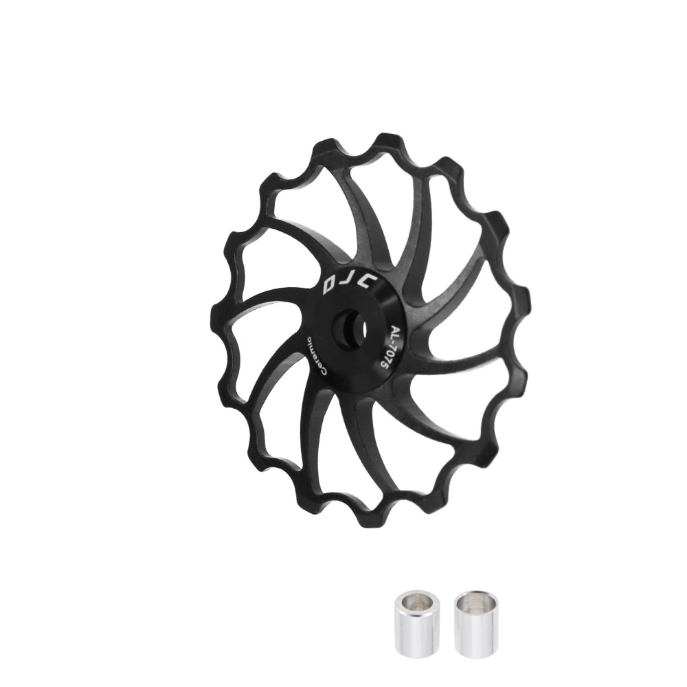 DJC Bike pulley wheel ceramic bearing oilslick 11T 12T 13T 14T 16T MTB road bike for derailleur mountain road bike guide wheel