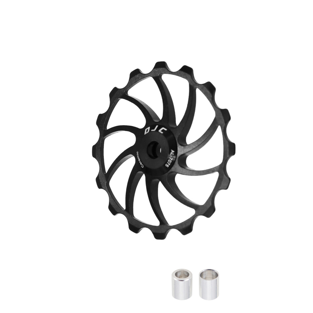 DJC Bike pulley wheel ceramic bearing oilslick 11T 12T 13T 14T 16T MTB road bike for derailleur mountain road bike guide wheel