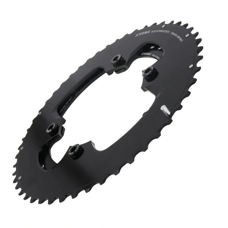 STONE 107BCD Bike Double Chainring Round 2X for Sram FORCE ETAP Flattop AXS 12S 46T 48T 33 35T 50T 37T 52T 39T 54T 41T Circle