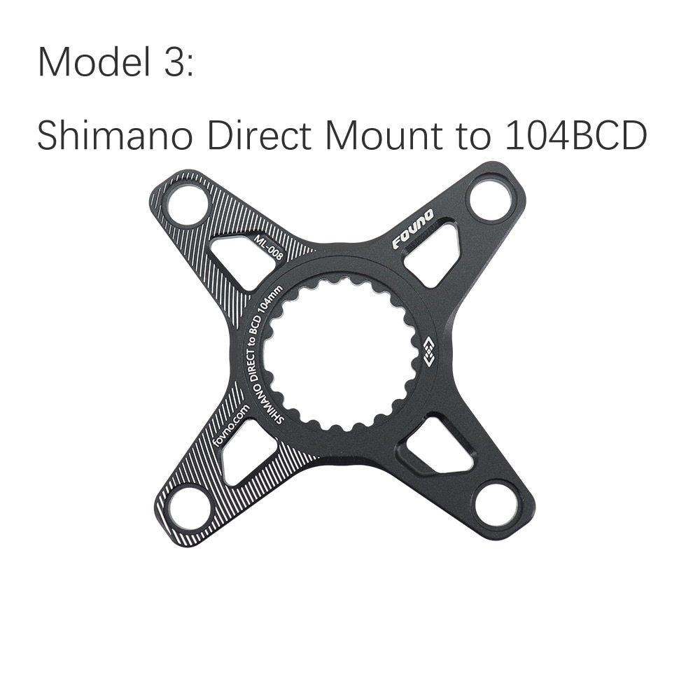 Deckas Chainring Adapter for Sram GXP Spider To 104BCD 110BCD for Shimano Direct Mount Converter M6100 M7100 M8100 M9100
