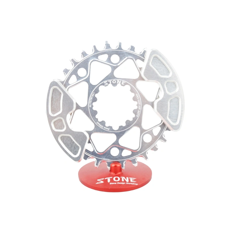 Stone Bike Chainring with Chainring Guard 3mm Offset Direct Mount Round for Sram GXP DUB GX Eagle X9 X0 XX1 X01 30t 32 34t 36T