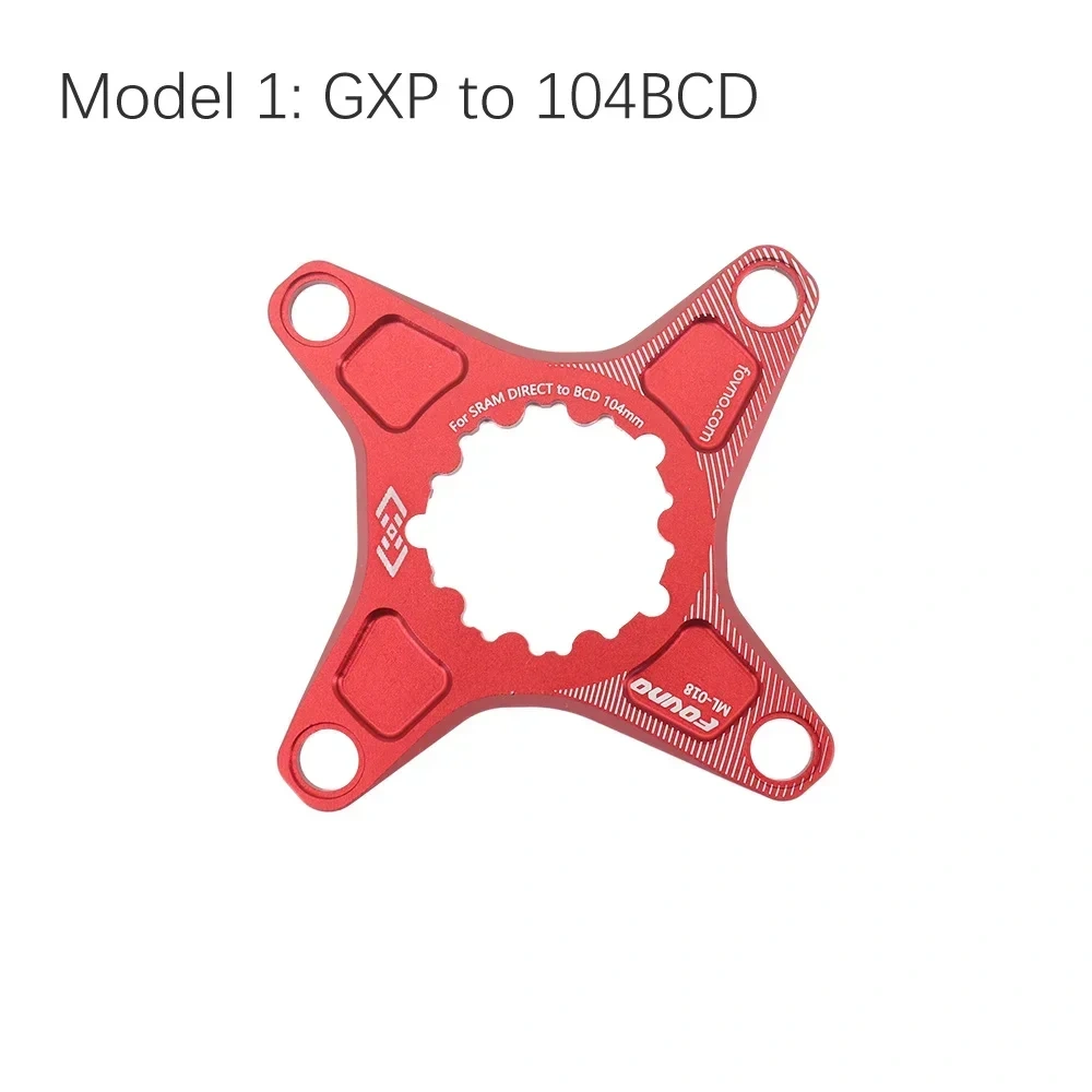 Deckas Chainring Adapter for Sram GXP Spider To 104BCD 110BCD for Shimano Direct Mount Converter M6100 M7100 M8100 M9100
