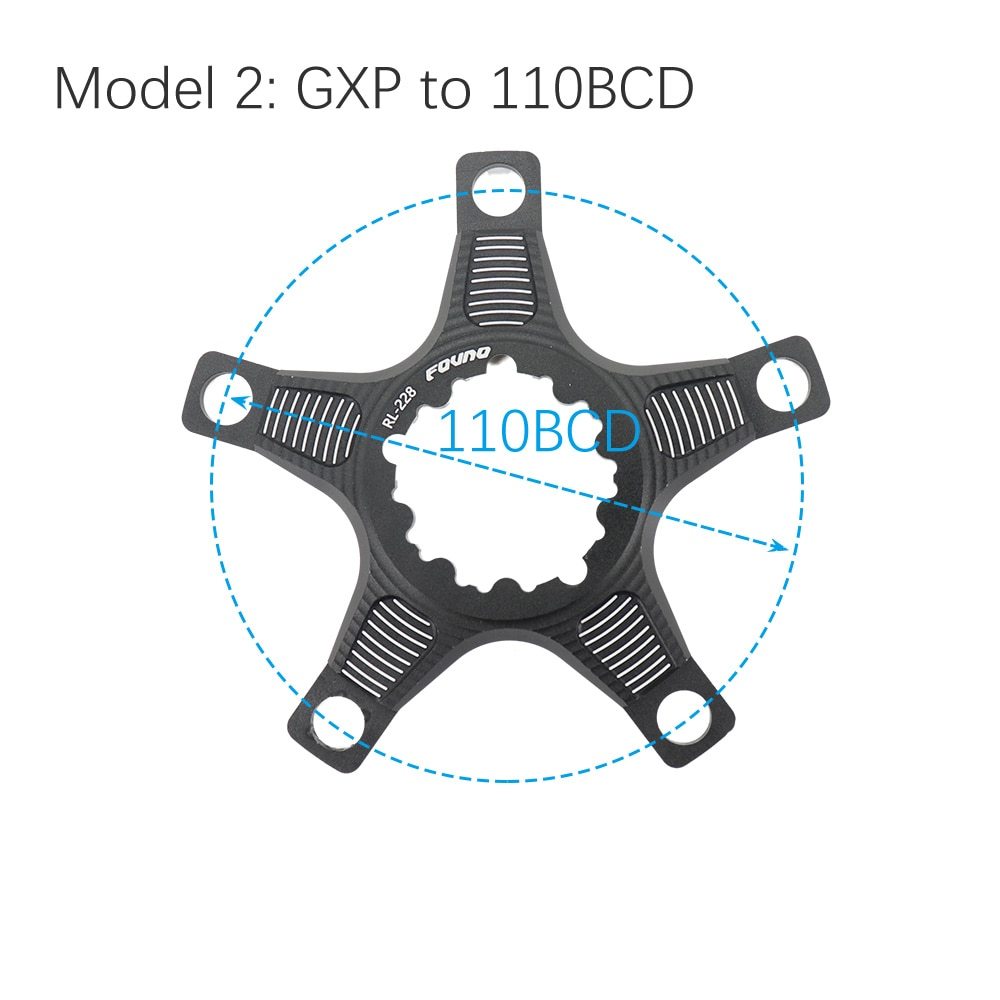 Deckas Chainring Adapter for Sram GXP Spider To 104BCD 110BCD for Shimano Direct Mount Converter M6100 M7100 M8100 M9100