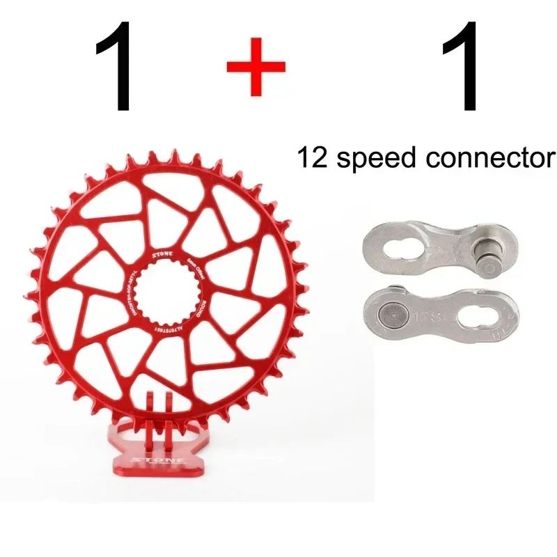 Stone Chainring For 12s Shimano M9100 M8100 M7100 M6100 Round 36T to 48T 12 Speed 0MM Offset Direct Mount MT900 8100 7100 6100