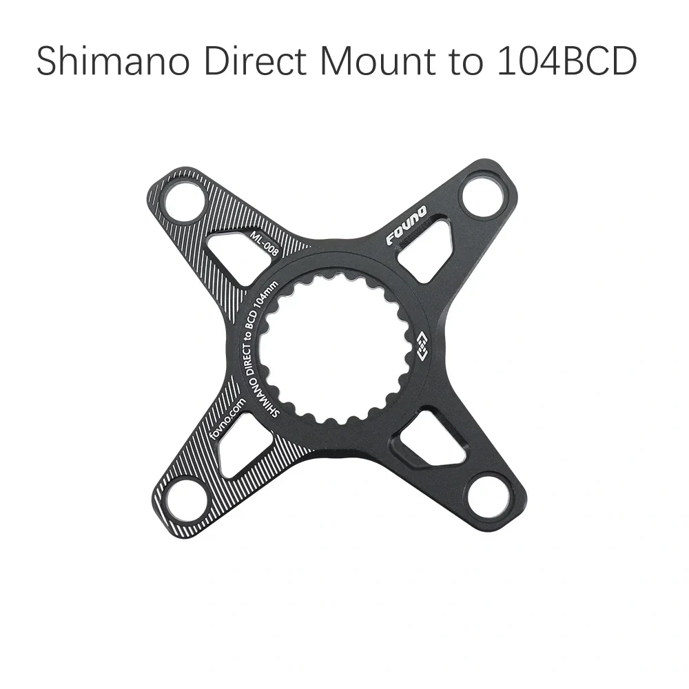 Deckas Chainring Oval for Shimano Direct Mount Spider adapter  12 speed M6100 M9100 M9120 M8100 M8120 M8130 M7100 MT900 XTR SLX