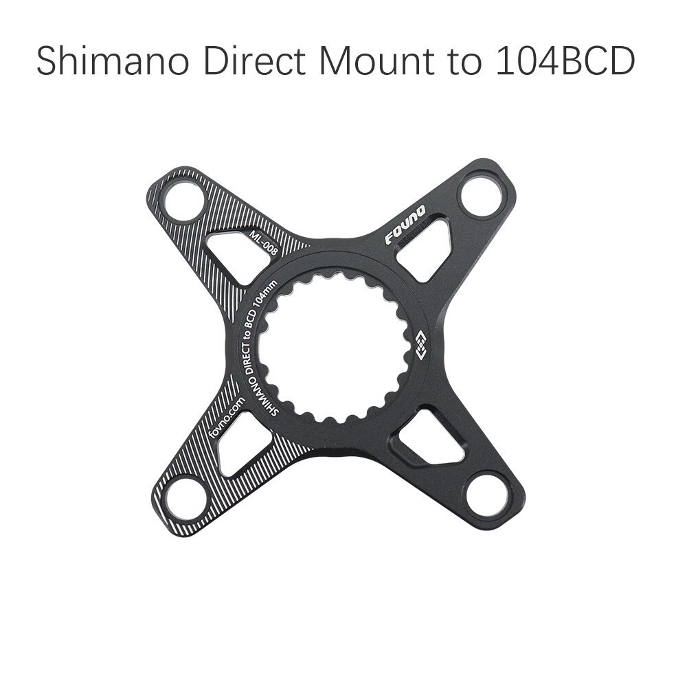 Deckas Chainring Oval for Shimano Direct Mount Spider adapter  12 speed M6100 M9100 M9120 M8100 M8120 M8130 M7100 MT900 XTR SLX
