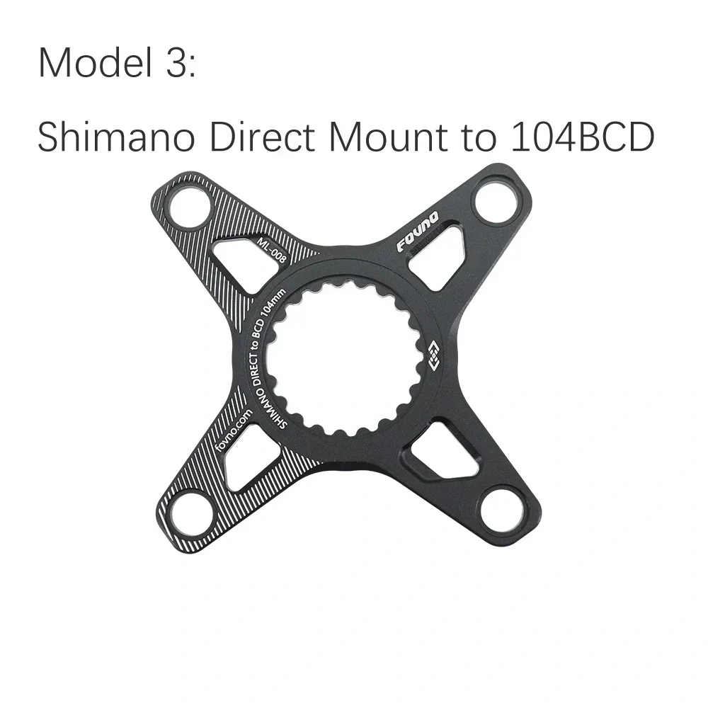 Deckas Chainring Adapter for Sram GXP Spider To 104BCD 110BCD for Shimano Direct Mount Converter M6100 M7100 M8100 M9100