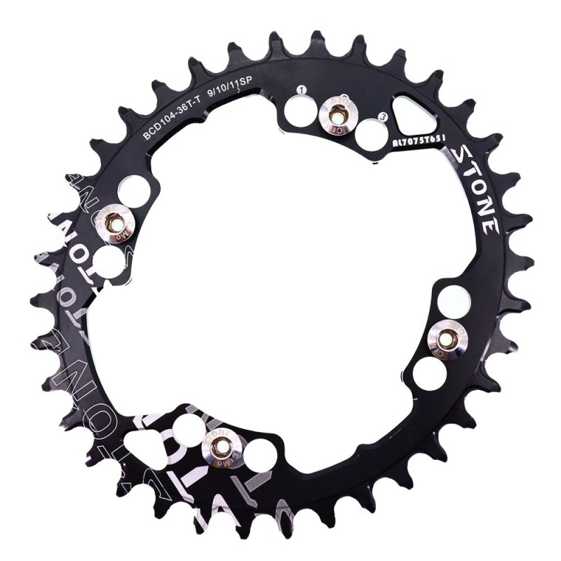 Stone Chainring Oval 104BCD for Shimano M430 M780 M610 M670 M980 32 36 38T 40T 46T 48 50T Bike ChainWheel 12 Speed 12s