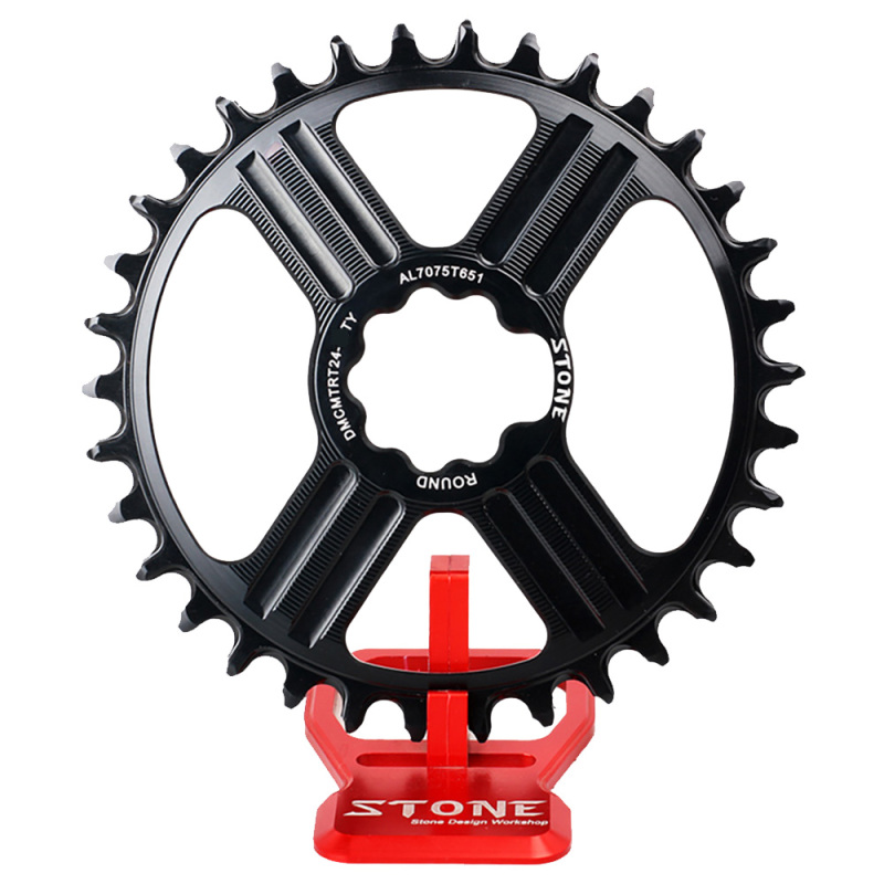 Stone Chainring For Rotor 24mm Round 30T 32T 34 36 38T Direct Mount Narrow Bike Wide Chainwheel Bicycle Plate Tool