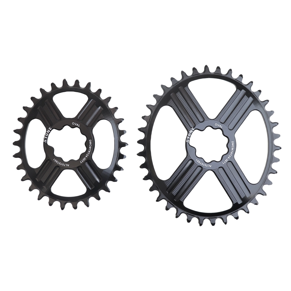 Stone Oval Chainring 24mm axle for Rotor 3D+ 3DF 30T 32T 34 36 38T ...