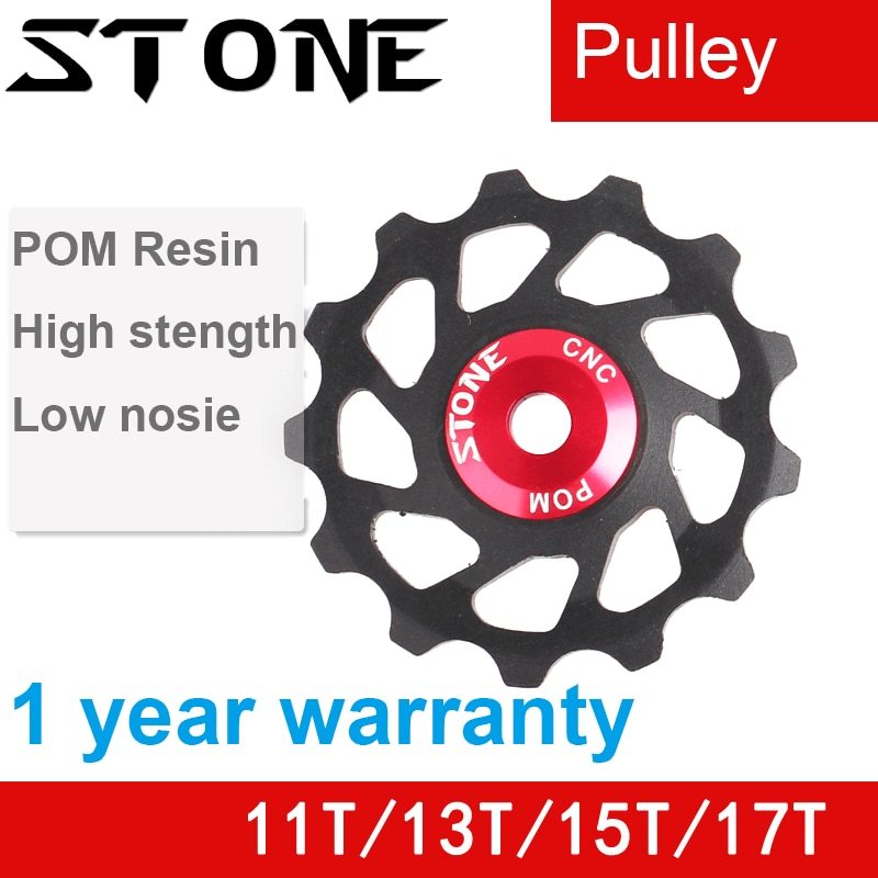 Stone Pulley Wheel Gear Guide Roller Jockey 10t 11t 13t 15t 17t Bearing Road MTB Bike Bearings Rear Derailleur X4 Shimano M370