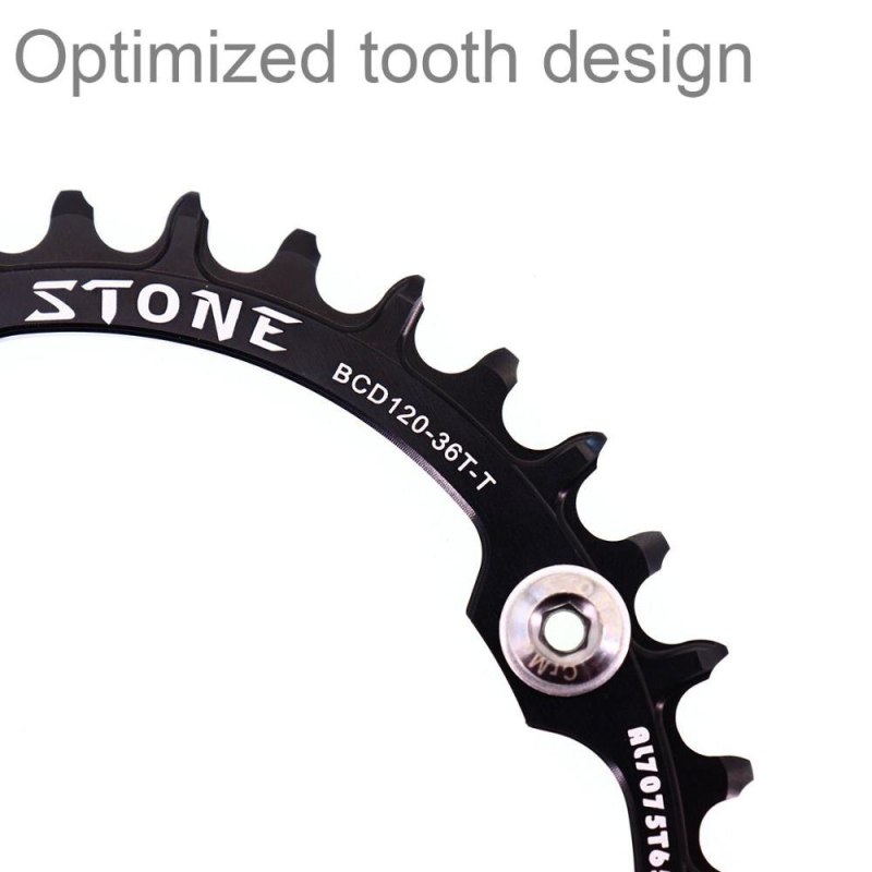 Stone Bike Oval Chainring 120BCD 36t 38T 40T 42T 44 46T 48T Road MTB Bike Chainwheel Tooth Plate for Sram XX X9 120 bcd