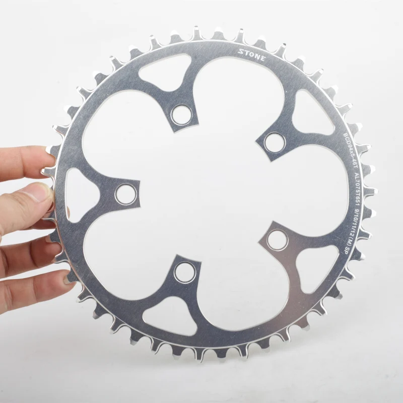 Stone 94BCD Round Chainring 5 Arm Crank 30T 34T 36T 38T 40T 46T Cycling Bike Chainwheel for 94 Bcd 4 Bolts Crank