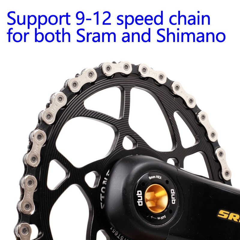 Stone Chainring GXP 3mm offset Oval for Sram Boost 148 DUB bb30 Direct Mount X9 X0 XX1 X01 28 30T 32 34T 36T 38 Bike Chainwheel