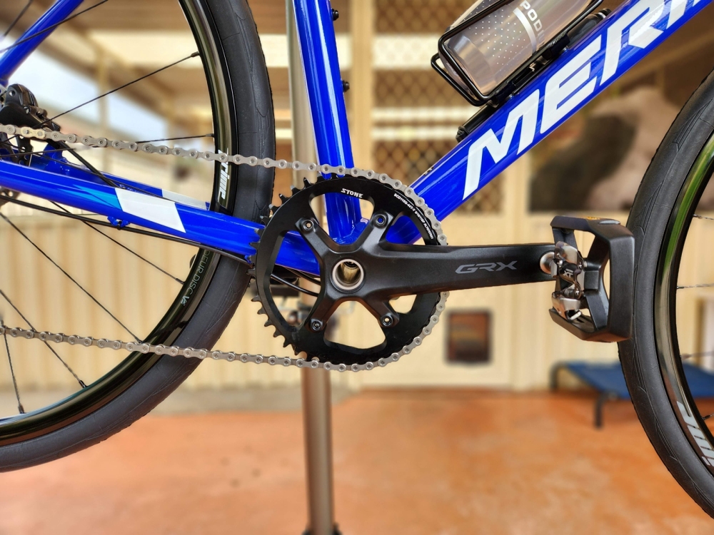 Stone Round Chainring 110 BCD for Shimano Gravel GRX FC RX810 RX600 34 36 38 40 42 46 58T 60T Tooth Road Bike Chainwheel 110bcd