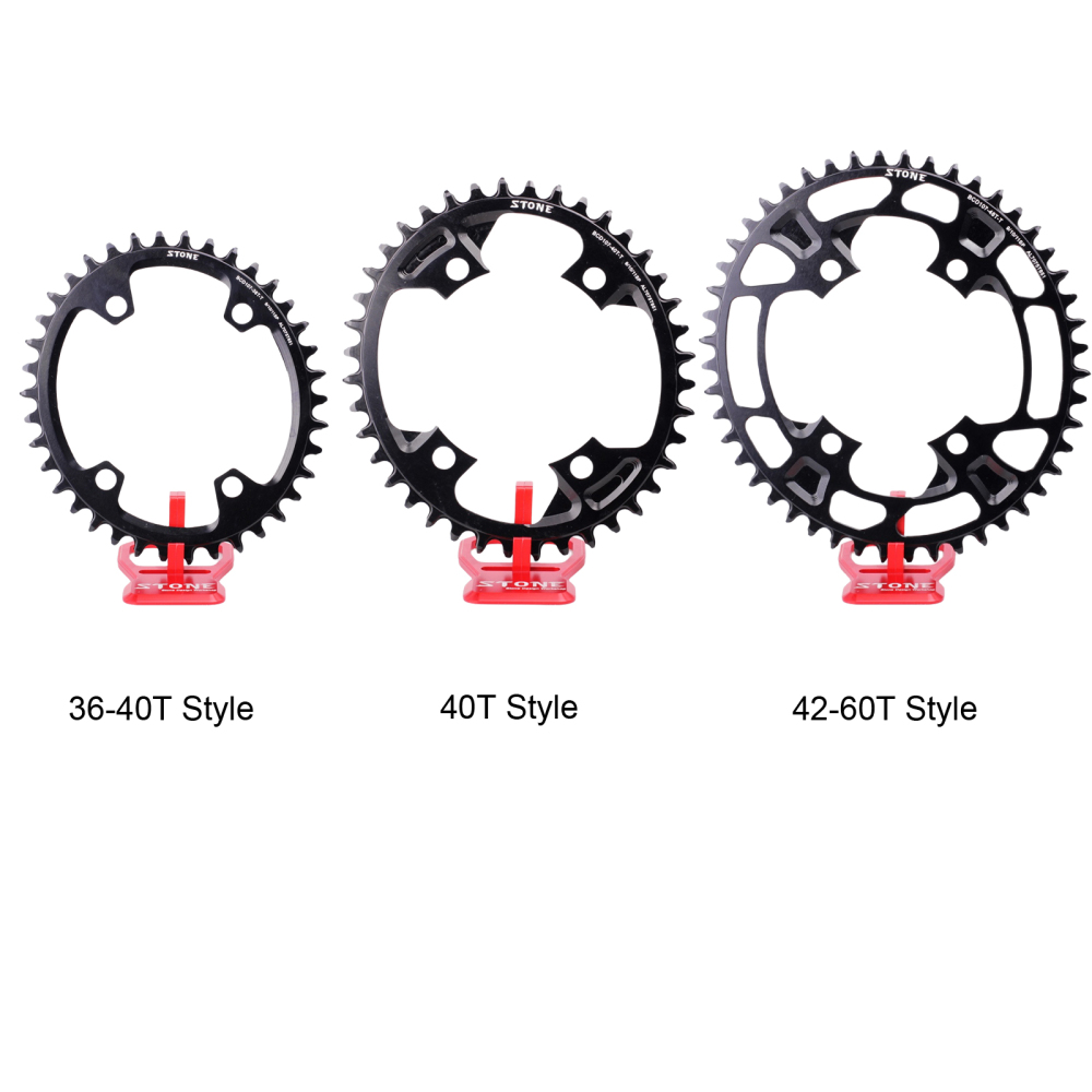 Stone Oval Chainring 107BCD for Sram Force AXS 12S Crankset 107 bcd MTB Road Bike Chainwheel 36T to 60T