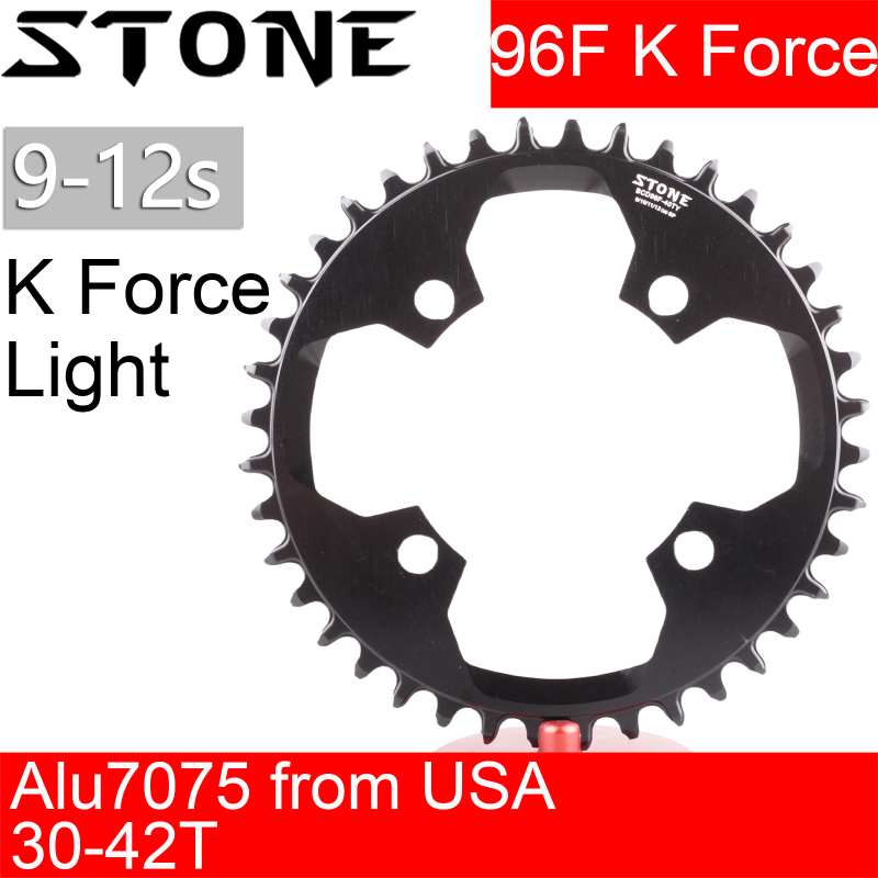 Stone Chainring Round 96BCD for Fsa K Force light 2020 30t 32 34t 36 40 40T Narrow Wide Bike Chainwheel 96bcd