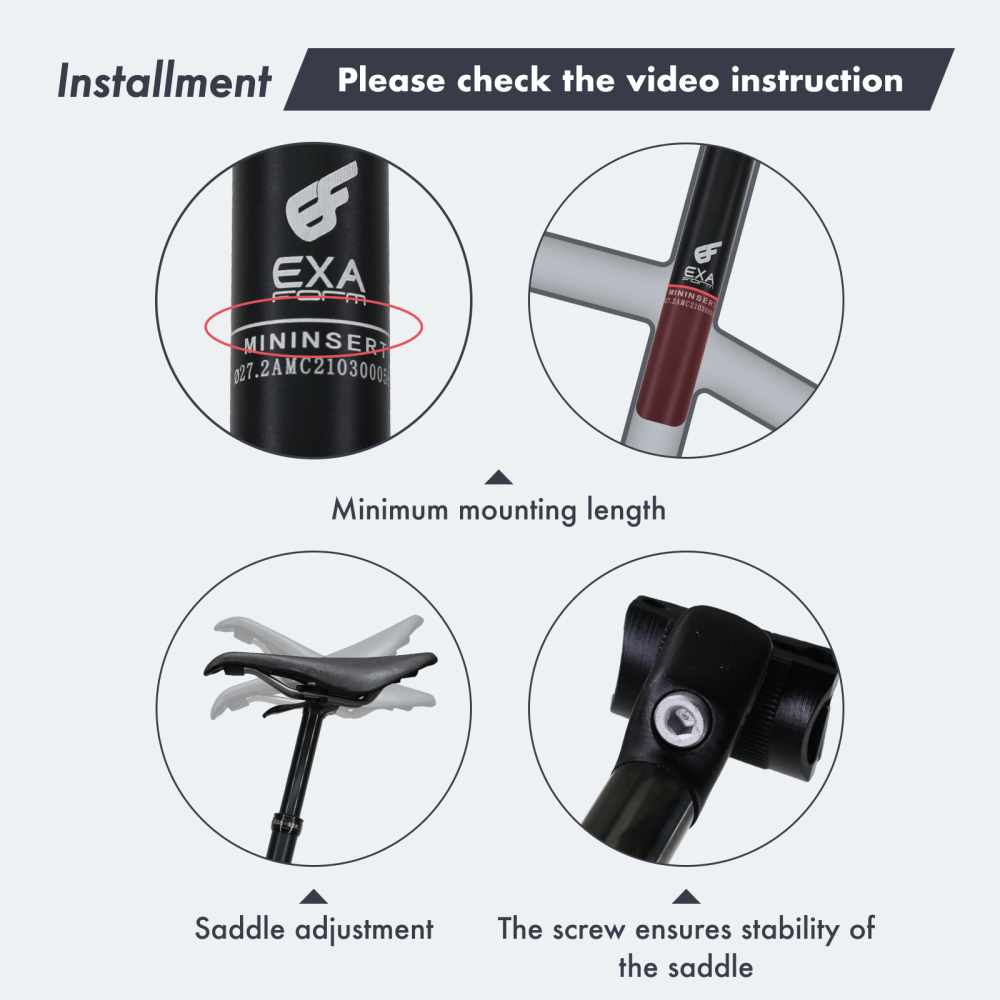 Kindshock Dropper Seatpost Manual Travel 175mm 125 150 Height Adjustable Exa Form SpeedUp 27.2 30.9 31.6 MTB Bike Lever Control
