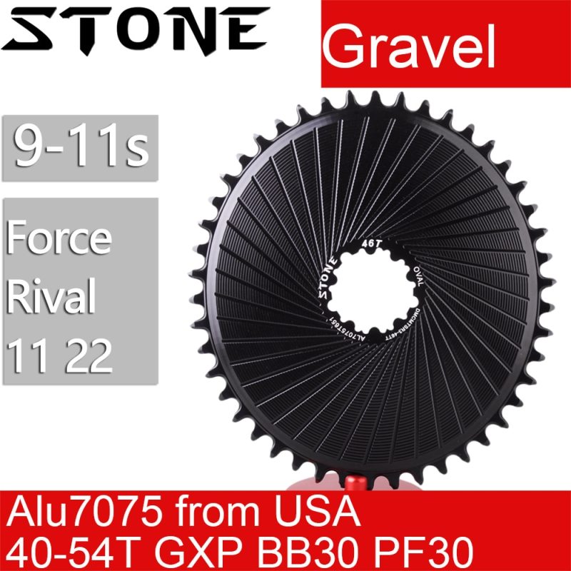 Stone Chainring GXP oval Gravel road bike Rival 11 22 Force 11 22 Direct Mount DM Chainring Chainwheel 9 10 11s for Sram