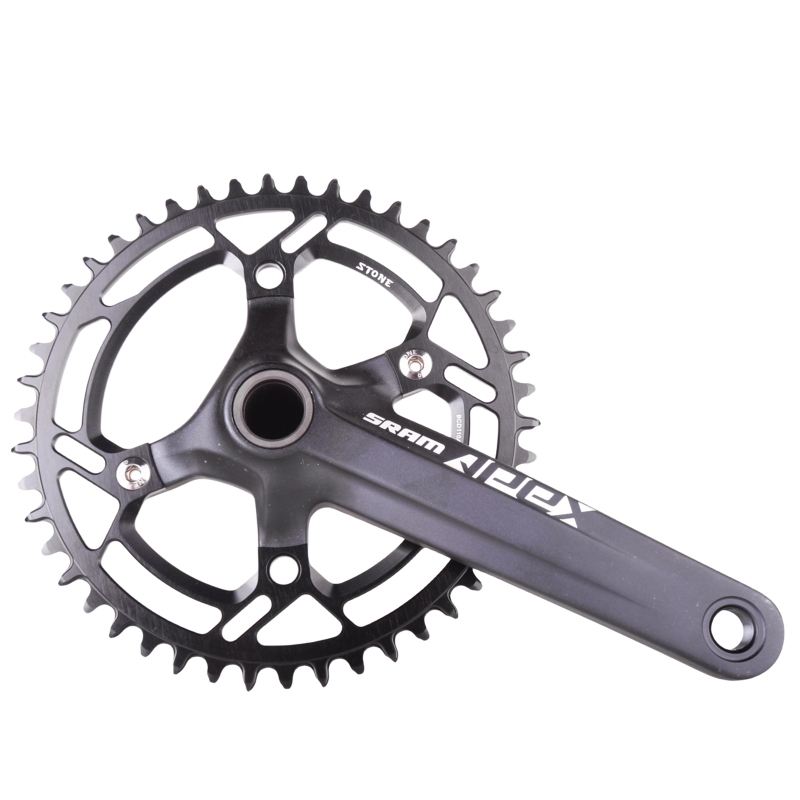 Stone Round Chainring 110BCD for Apex Sram 4 bolts 34 36 38 42T 44 46T 48 50T 54 56 58T 60 Road Bike MTB 9 10 11 12s gravel