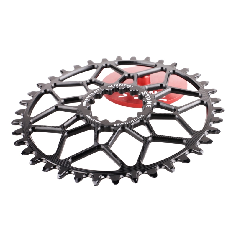 Stone 5mm Offset Bike Chainring for E THIRTEEN E13 RG1 TRS XCX GRAVEL CARBON Crank Narrow Wide Direct Mount 9-12S 30T-40T