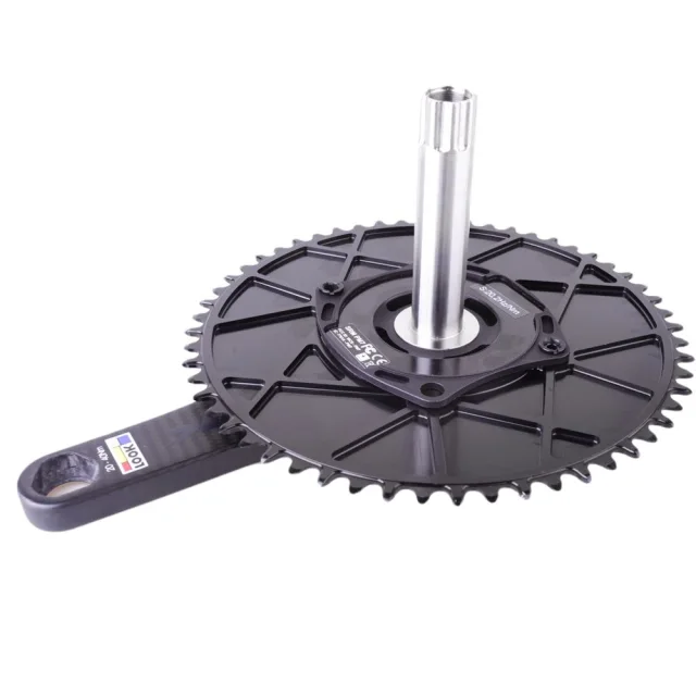 110 Crankset JZLTECH 130BCD Round Bike Chainring, 38T Narrow Wide