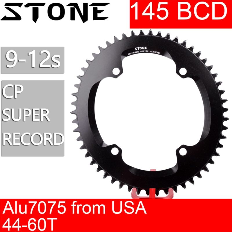 Stone 145BCD Chainring Oval for Campagnolo 11s CP Crankset 9-12 speed Record