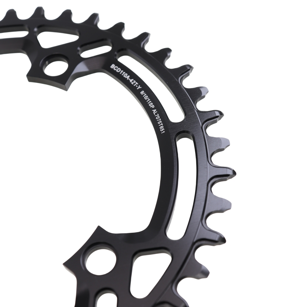 Stone Round Chainring 110BCD for Apex Sram 4 bolts 34 36 38 42T 44 46T 48 50T 54 56 58T 60 Road Bike MTB 9 10 11 12s gravel