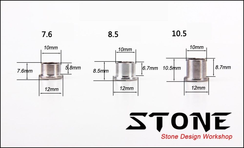 Stone Chainring Bolts 5pcs/lot M8x7.5/7.6/8.5/10.5mm Lightweight MTB Road Bicycle Bolt Chain Wheel Steel Screws Sliver Black