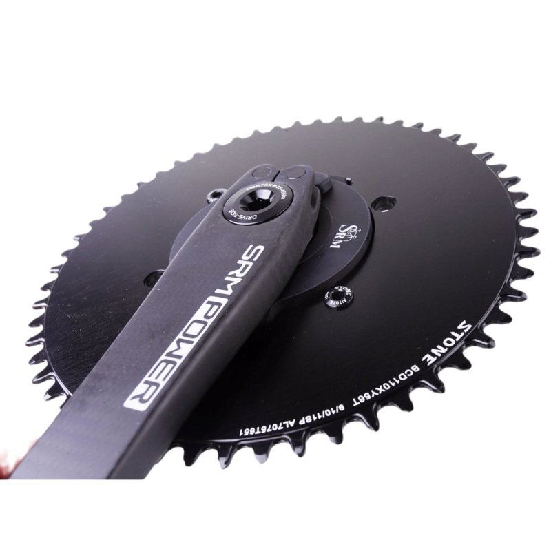 Stone Chainring 110BCD for SRM Power Meter crankset 5800 6800 4700 9000 Round 42 44 46 48 58T 60 Road Bike Chainwheel 110 bcd