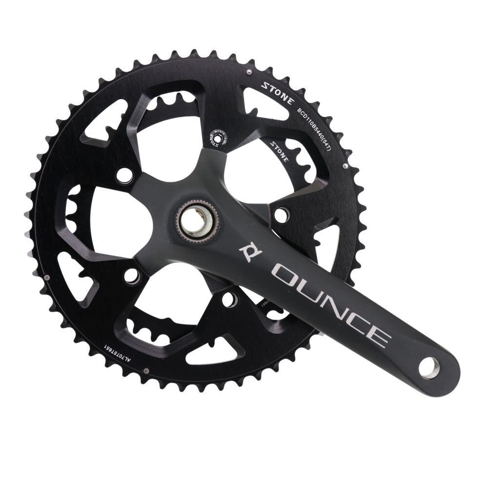 Stone Bike Round Double Chainring 110bcd 2x 52 36T 53 39T 54 40T 50 34 for Sram Red Rival S350 S900 Rotor Force 110 BCD 5 Bolts
