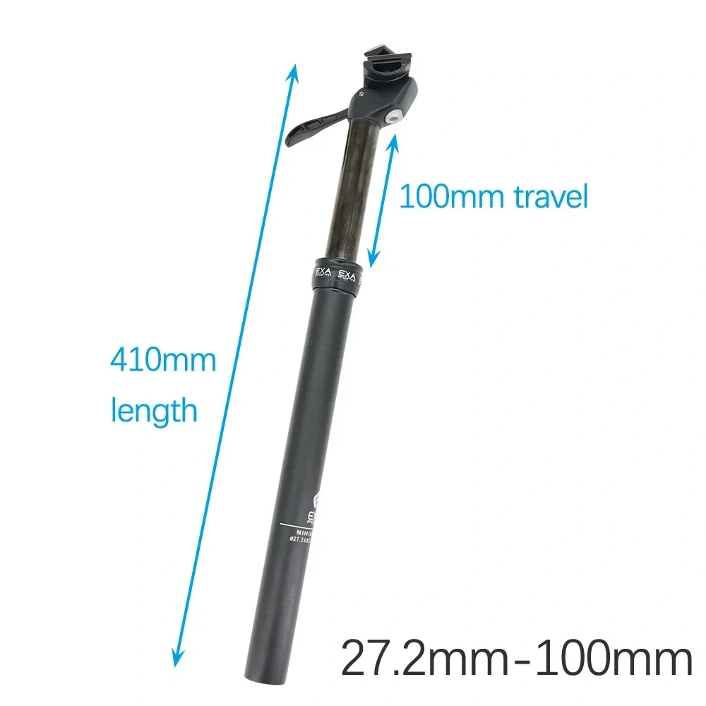 Kindshock Dropper Seatpost Manual Travel 175mm 125 150 Height Adjustable Exa Form SpeedUp 27.2 30.9 31.6 MTB Bike Lever Control