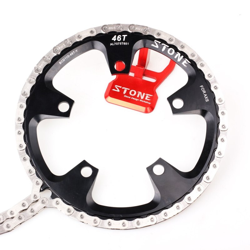 Stone Chainring Customize for AXS Chain Rings flattop chain 12 Speed for Sram 104bcd 110bcd 130BCD MTB Gravel Red R8000 M8000